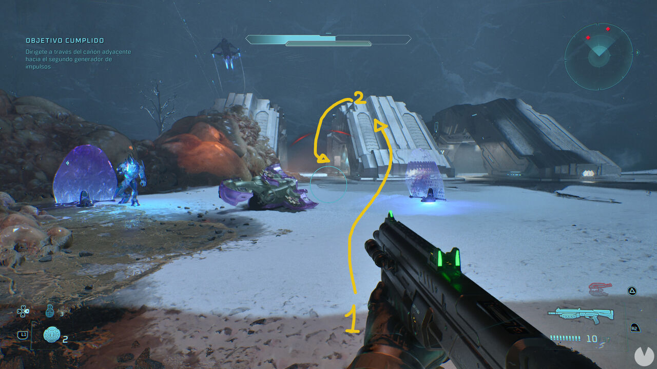 Halo: Campaign Evolved - How to find the Black Eye skull