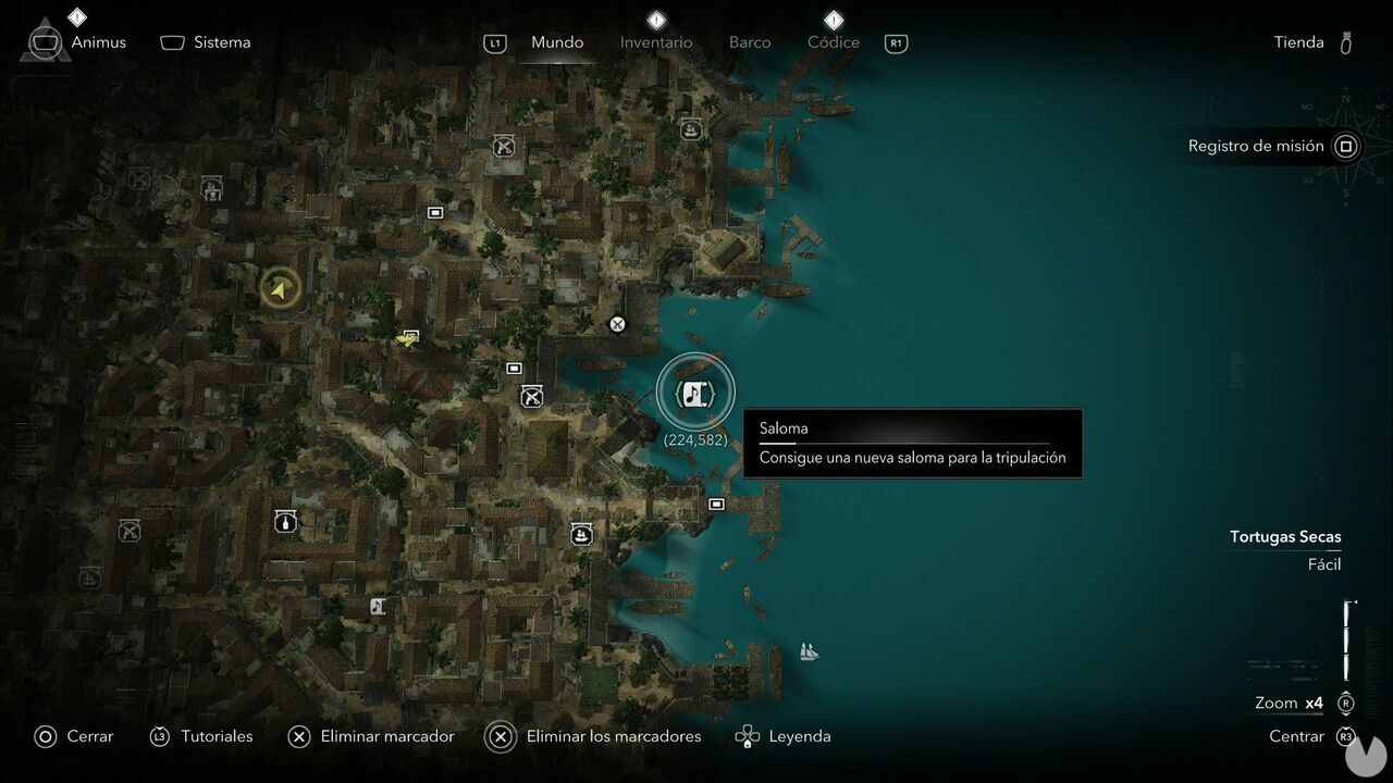 Assassin's Creed Black Flag Resynced - Sea Shanty Song Sheets, location of the Darby Ram song sheet in Havana, Dry Tortuga