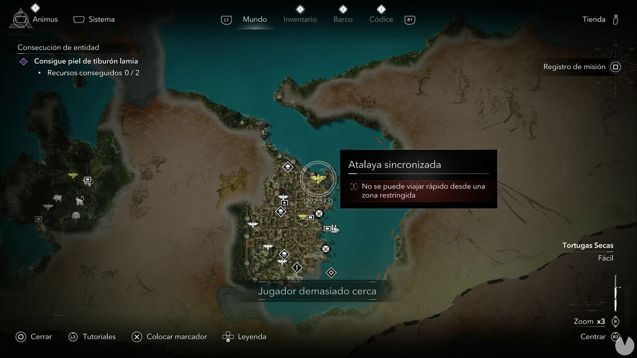 Assassin's Creed Black Flag Resynced - Viewpoints, location of one of Havana's viewpoints