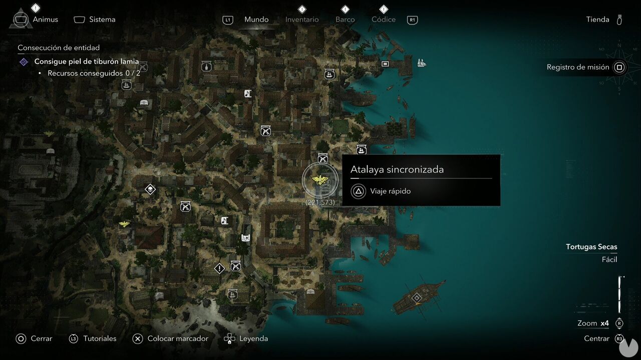 Assassin's Creed Black Flag Resynced - Viewpoints, location of one of Havana's viewpoints