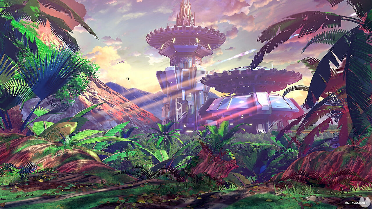 Marvel Tōkon: Fighting Souls - Savage Land stage