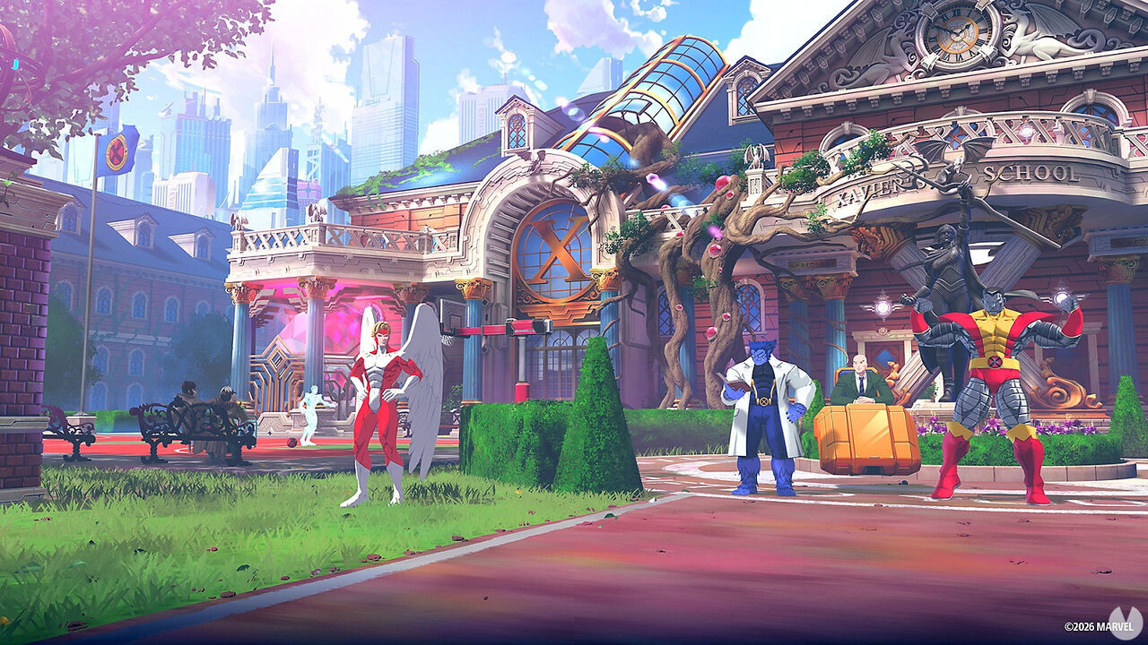 Marvel Tōkon: Fighting Souls - X-Mansion stage