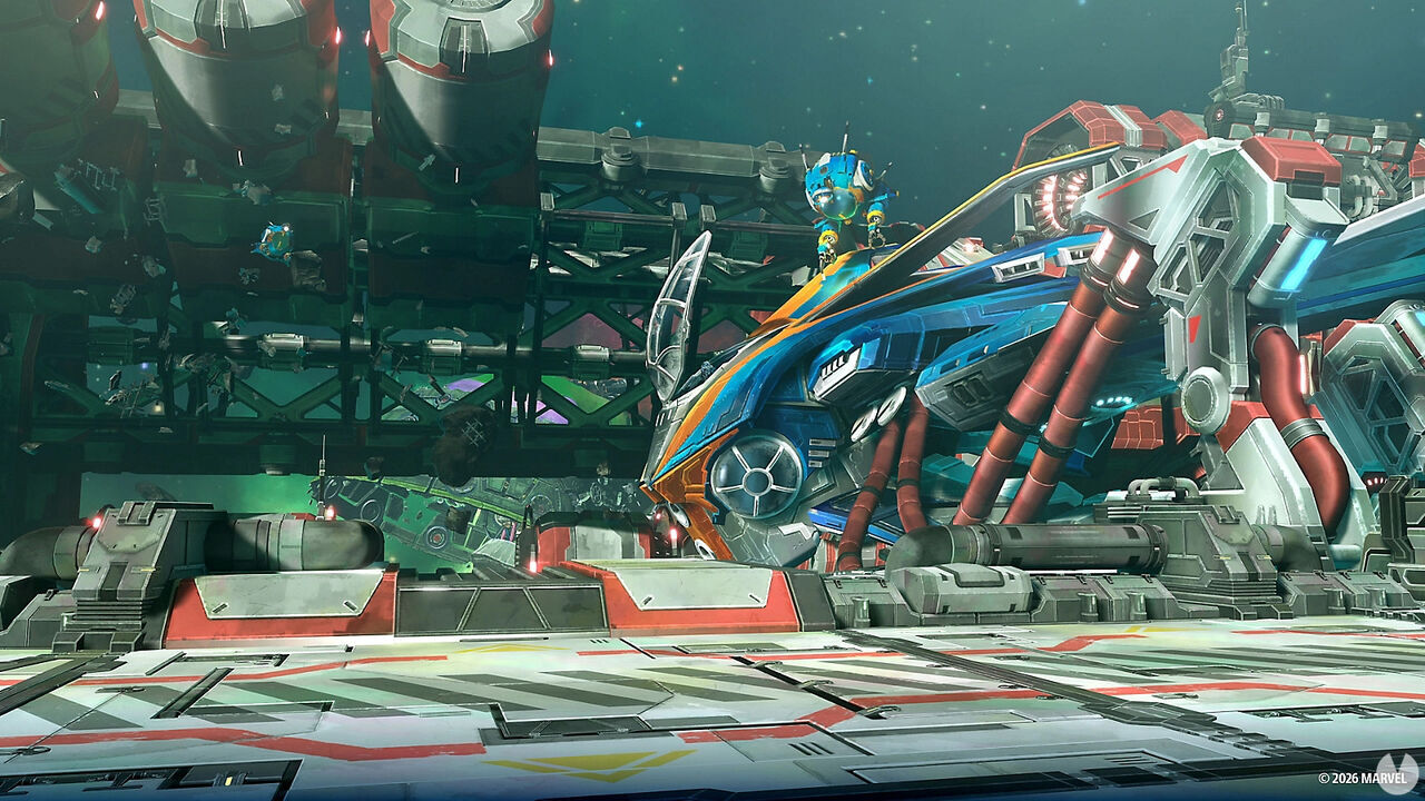 Marvel Tōkon: Fighting Souls - Knowhere stage
