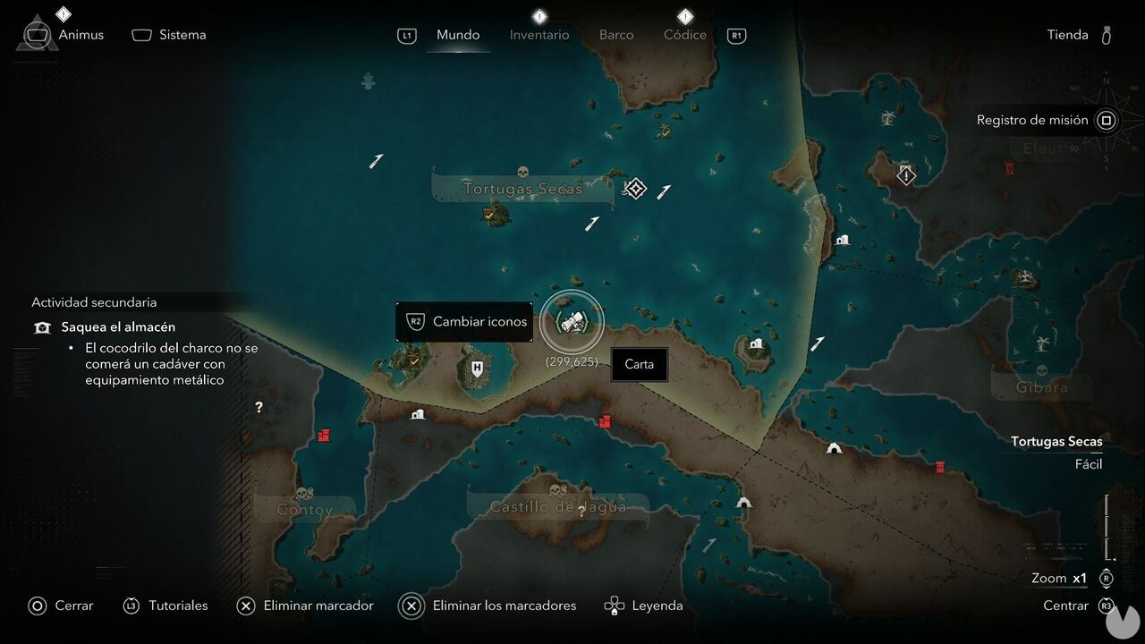 Assassin's Creed Black Flag Resynced - Letters, location of the On Leaving Home letter in Matanzas, Dry Tortuga