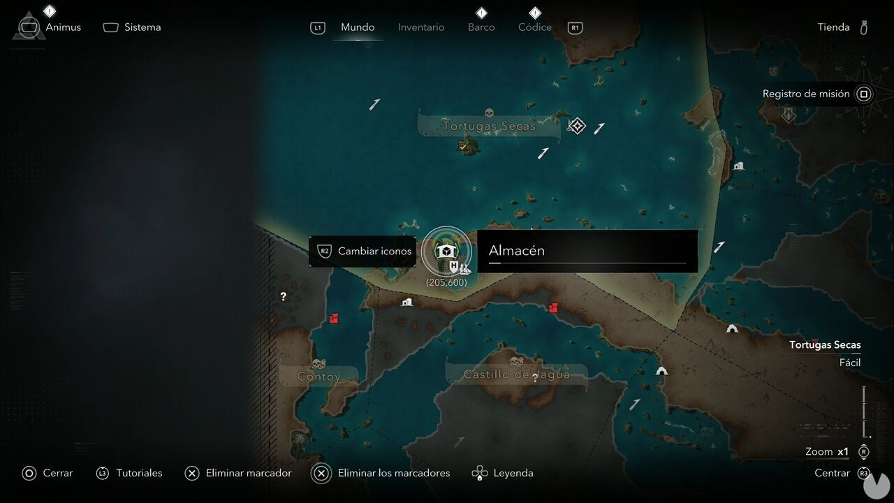 Assassin's Creed Black Flag Resynced - Warehouses, location of the warehouse northwest of Havana