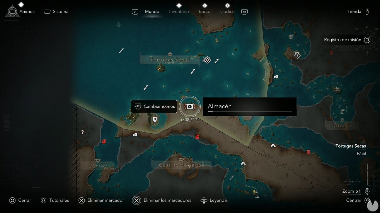 Assassin's Creed Black Flag - Warehouses, location of the Matanzas warehouse