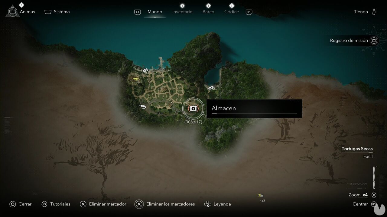 Assassin's Creed Black Flag - Warehouses, location of the Matanzas warehouse