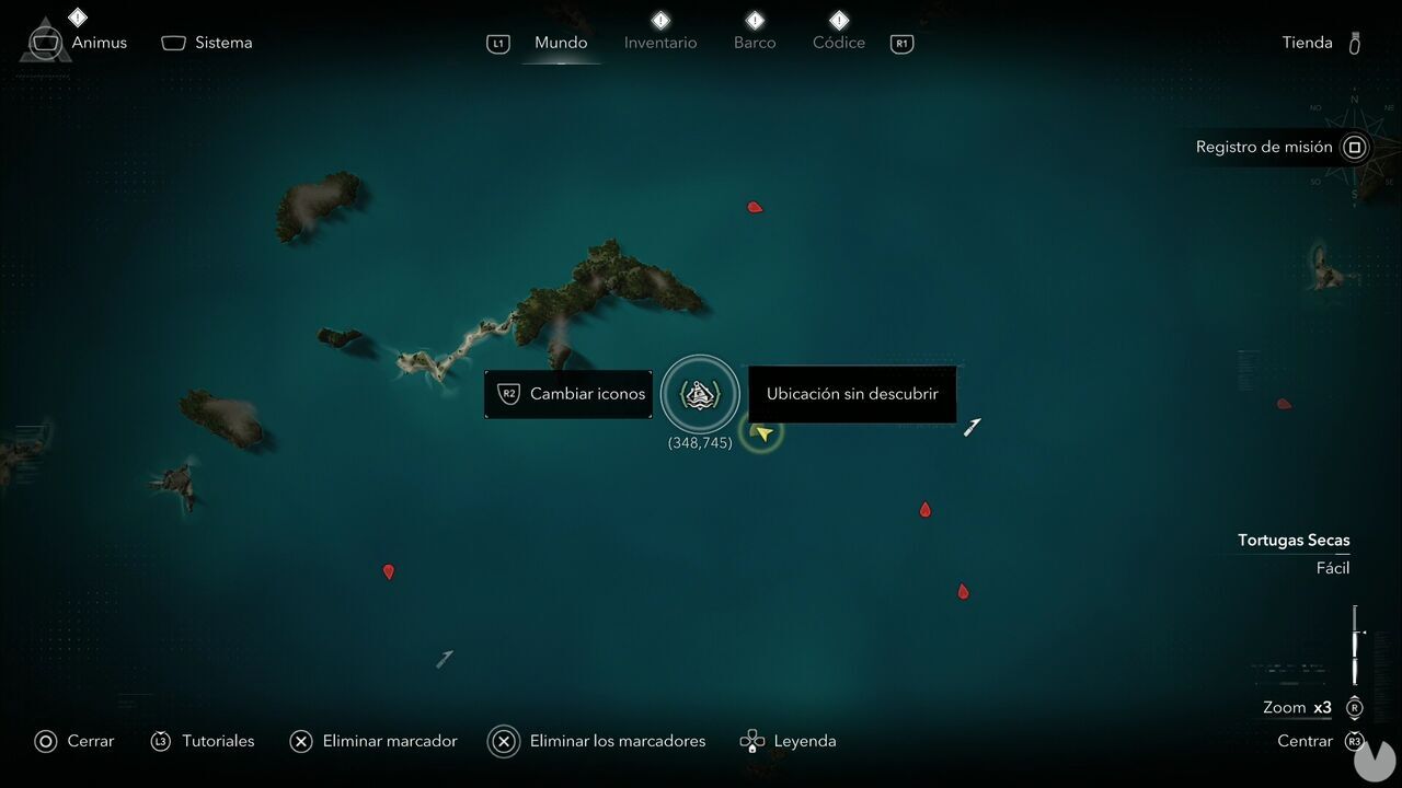 Assassin's Creed Black Flag Resynced - Underwater shipwrecks, location of the San Ignacio Wreck