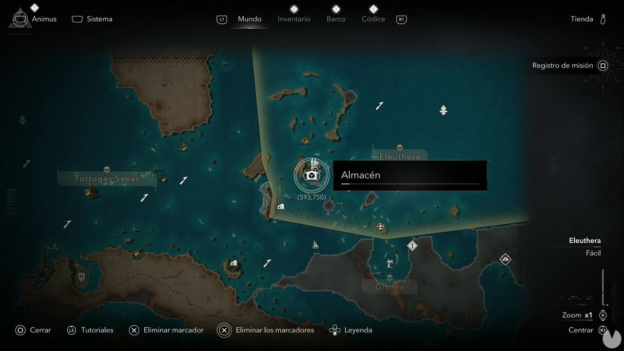 Assassin's Creed Black Flag Resynced - Warehouses, location of the Nassau warehouse