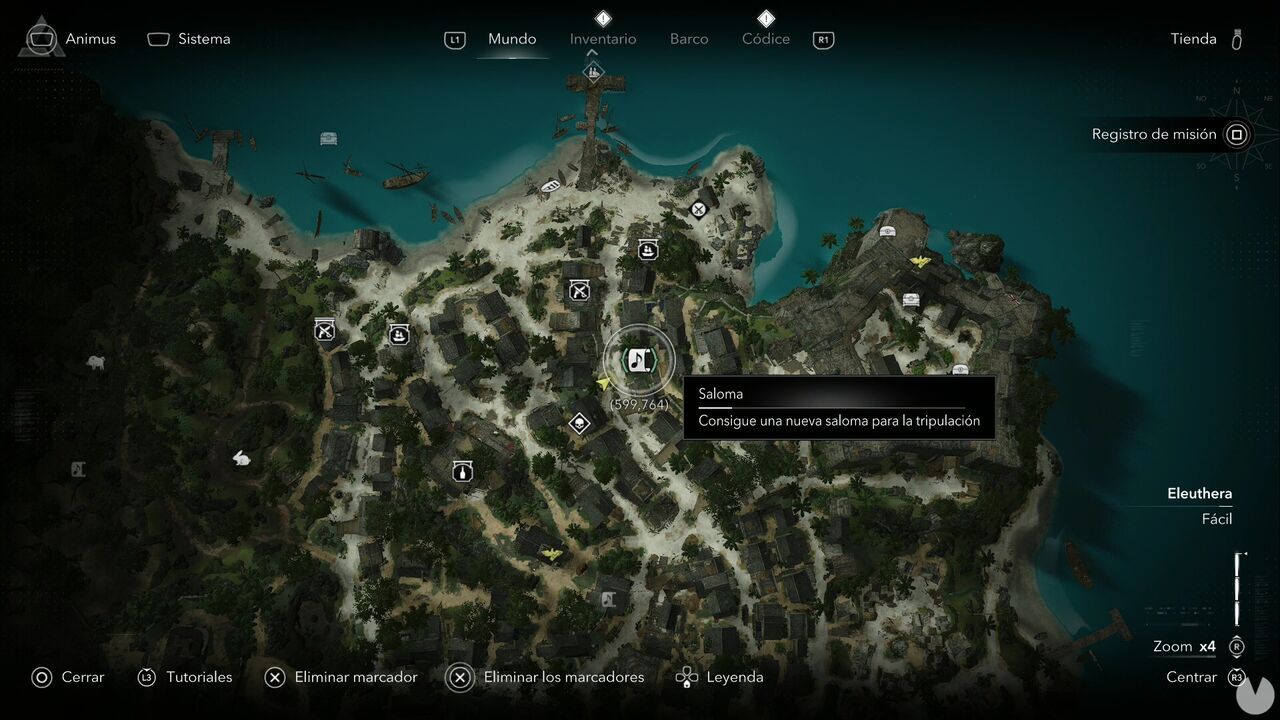 Assassin's Creed Black Flag Resynced - Song Sheets, location of the Randy Dandy-O song sheet in Nassau, Eleuthera