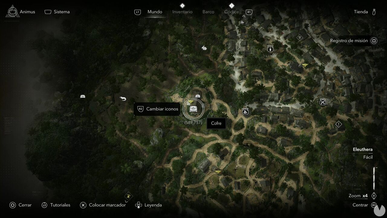 Assassin's Creed Black Flag Resynced - Chests in Eleuthera, location of one of the Nassau chests