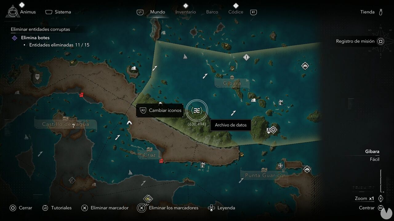 Assassin's Creed Black Flag Resynced - Data Files, location of Emergency Call, Javier P�rez in Gibara Fort