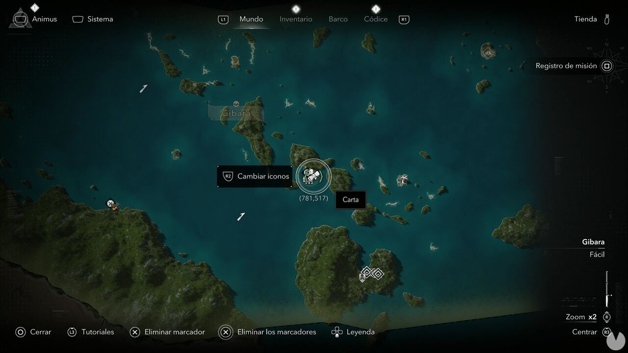 Assassin's Creed Black Flag Resynced - Letters, location of the My Firste Reverie letter on Crooked Island, Gibara