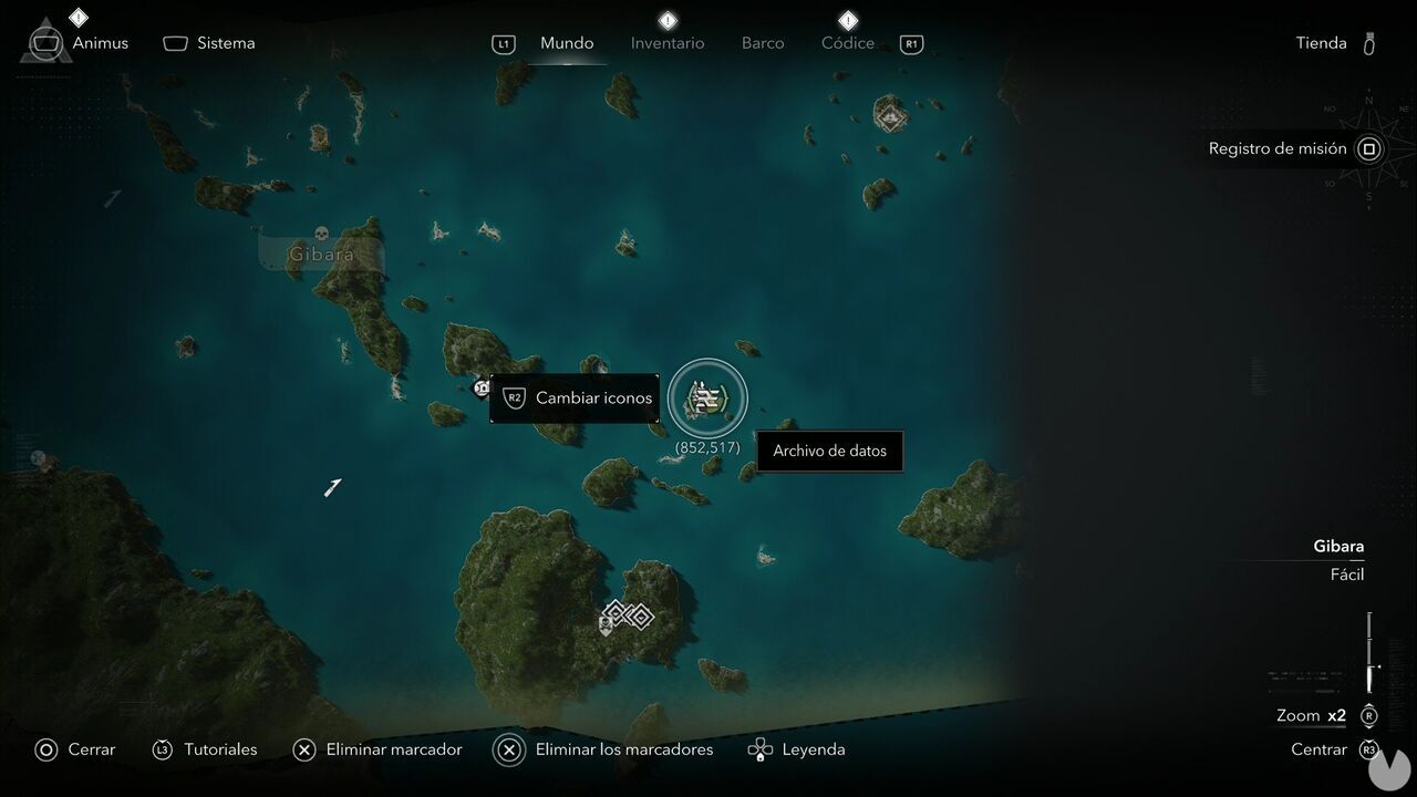 Assassin's Creed Black Flag Resynced - Data Files, location of Robert Jim�nez's Diary on Mayaguana Island, Gibara