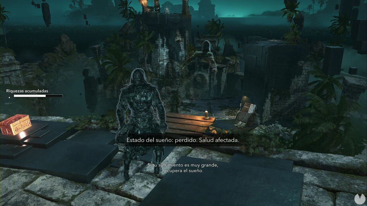 Assassin's Creed Black Flag Resynced - Animus Rifts, Wayward Souls; Leap of Faith area at the third stop used to open the way forward