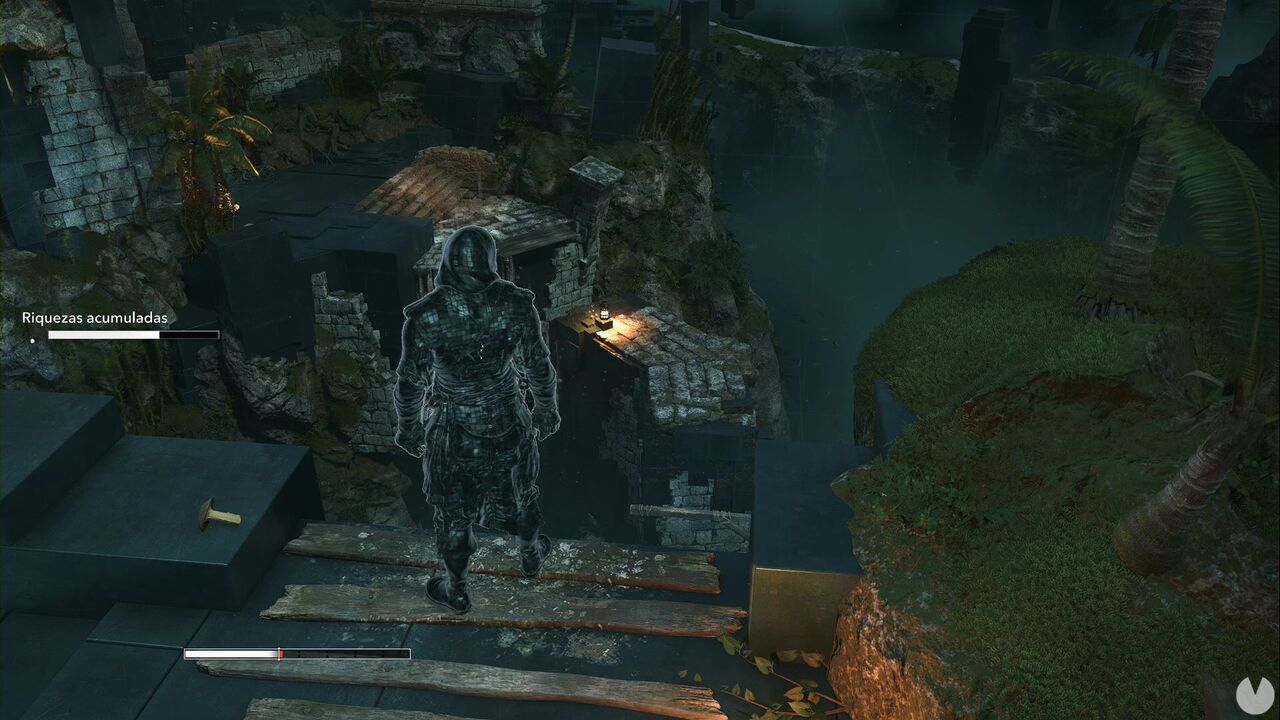 Assassin's Creed Black Flag Resynced - Animus Rifts, Wayward Souls; route down at the third stop used to reach the wheel