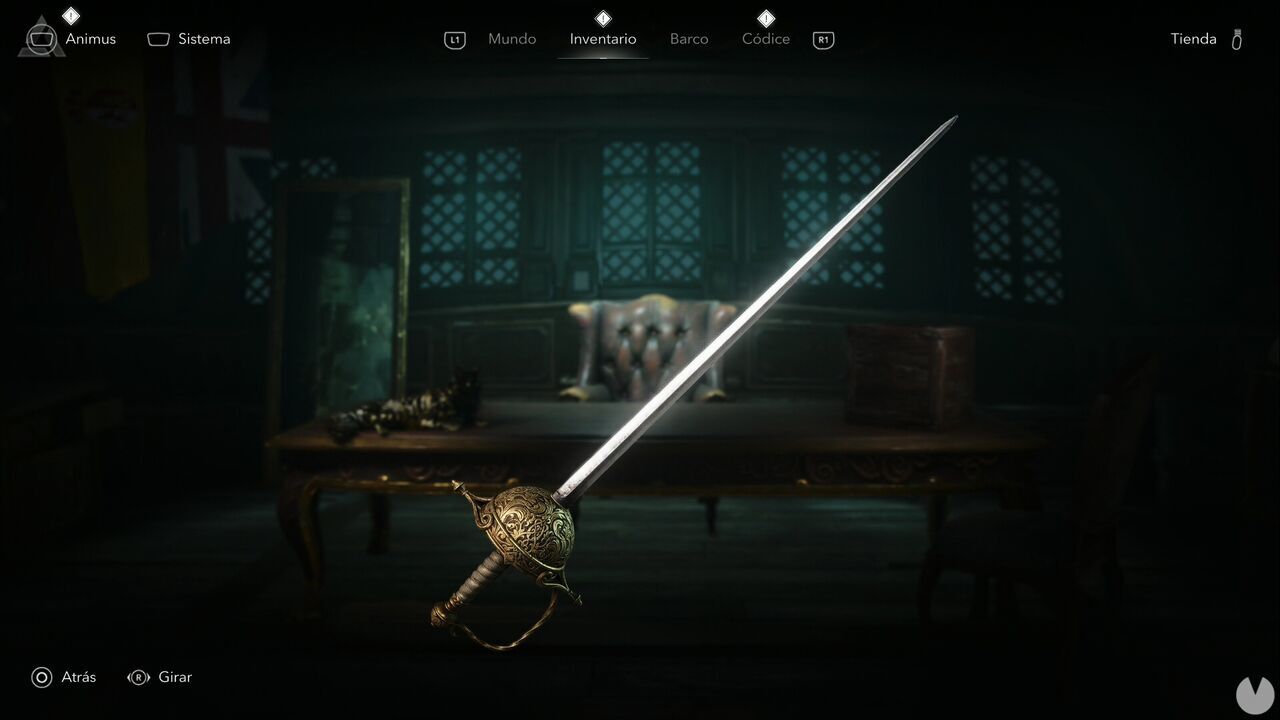 Assassin's Creed Black Flag Resynced - Swords, Spanish Cup-Hilt Rapiers