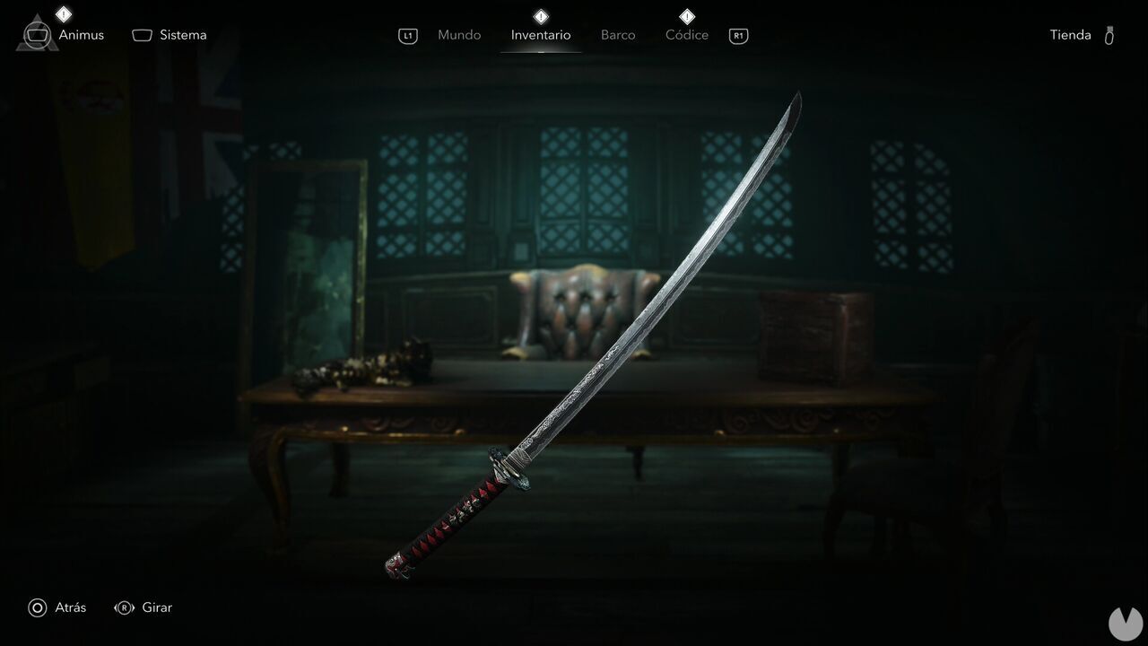Assassin's Creed Black Flag Resynced - Swords, Naoe's Shadowblade
