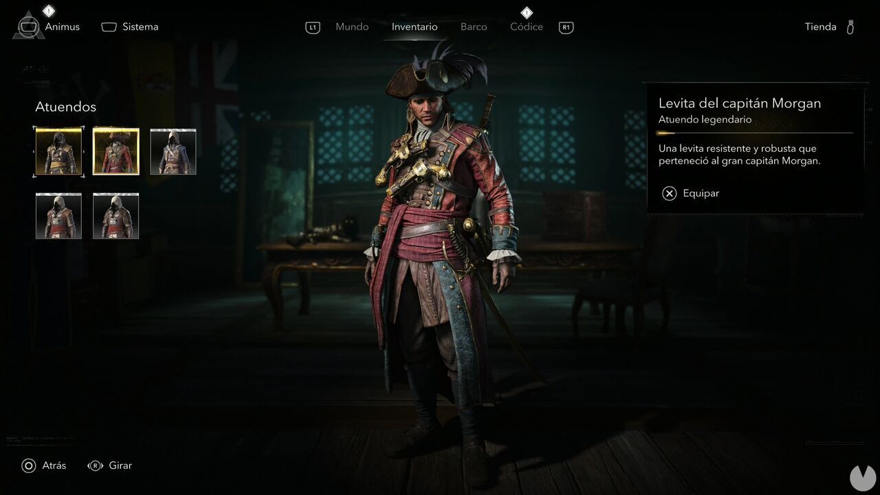 Assassin's Creed Black Flag Resynced - Outfits, Captain Morgan's Redingote