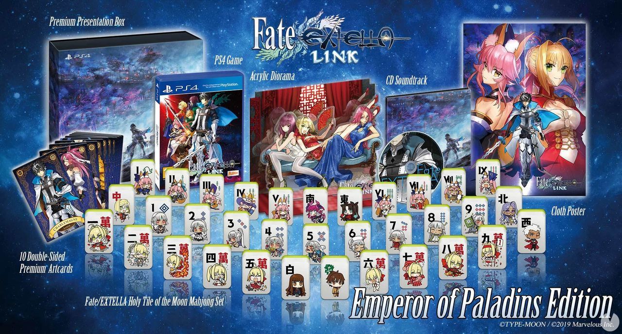 Fate/EXTELLA Link llegará en marzo a Nintendo Switch, PS4, PS Vita y PC