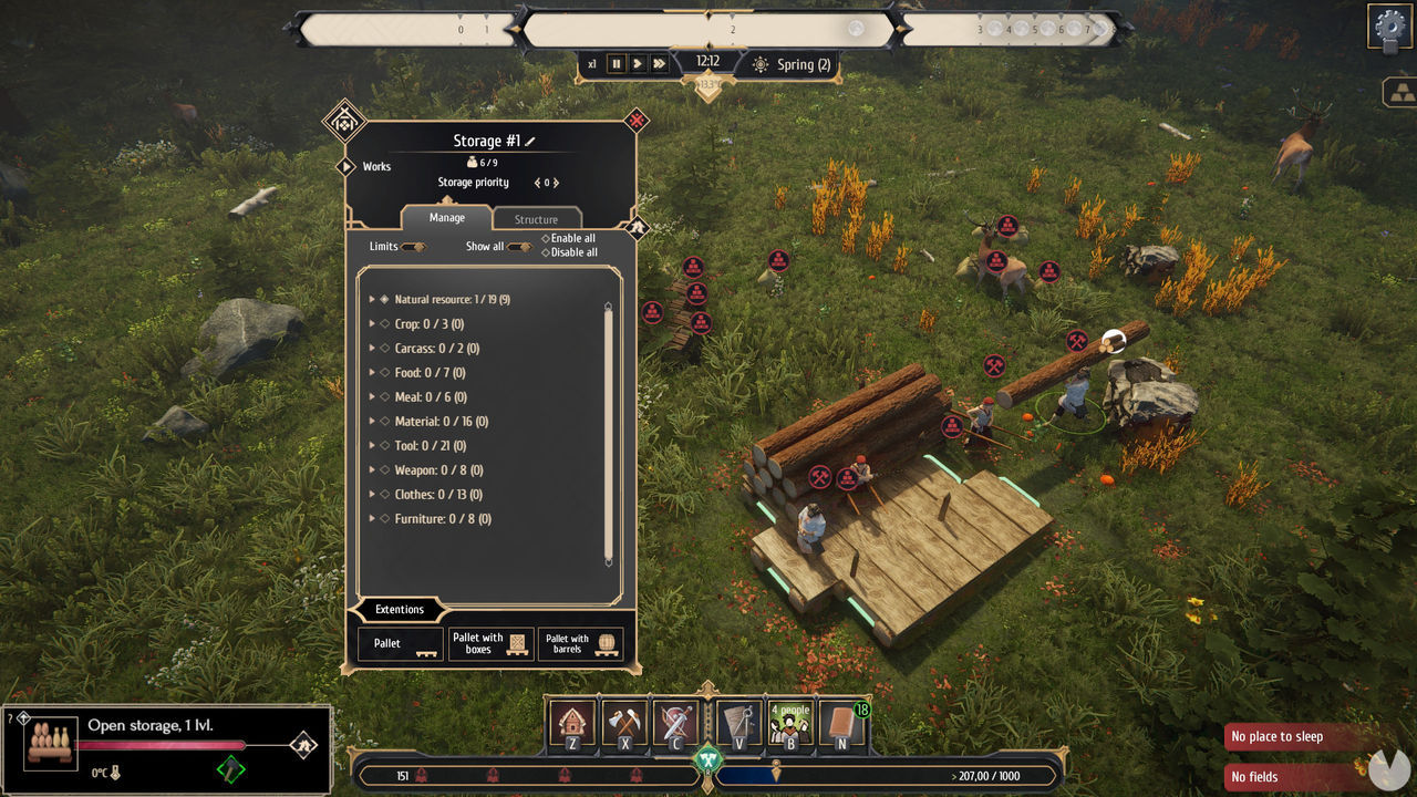 Supervivencia y mitología eslava se unen en este nuevo juego de gestión en la Europa del Este