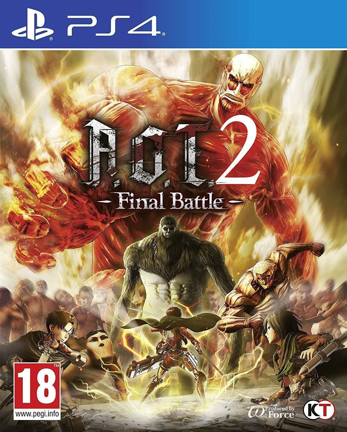 canal puño marioneta Attack on Titan 2: Final Battle - Videojuego (PS4, Switch, PC y Xbox One) -  Vandal