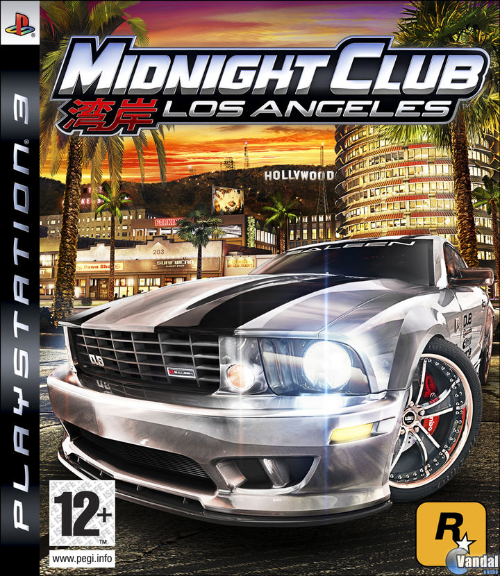 Midnight Club Los Angeles Videojuego Ps3 Y Xbox 360 Vandal