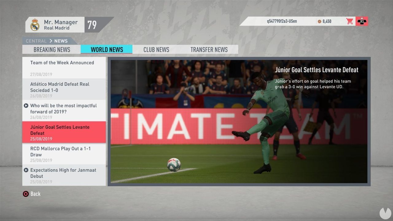 FIFA 20 detalla las novedades y cambios para su Modo Carrera