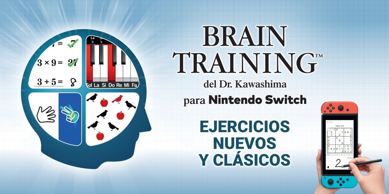 Brain Training para Nintendo Switch ya está disponible; estrena tráiler de lanzamiento
