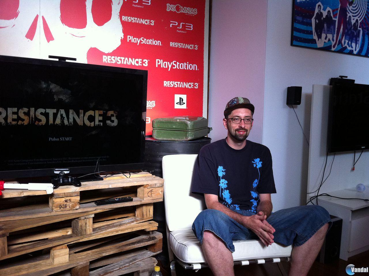 La creación de Resistance 3 2