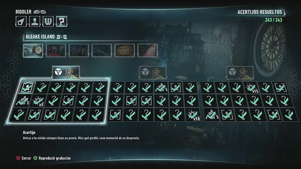 Extras Batman: Arkham Knight - Guía