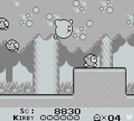 Kirby no pod�a ser m�s adorable, tanto en tierra como en flotando en el aire.