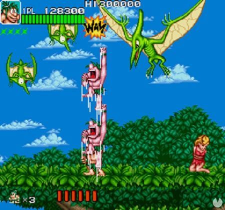Entre las armas m�s peculiares estaba el uso de la electricidad e incluso lanzar clones de nuestro personaje.