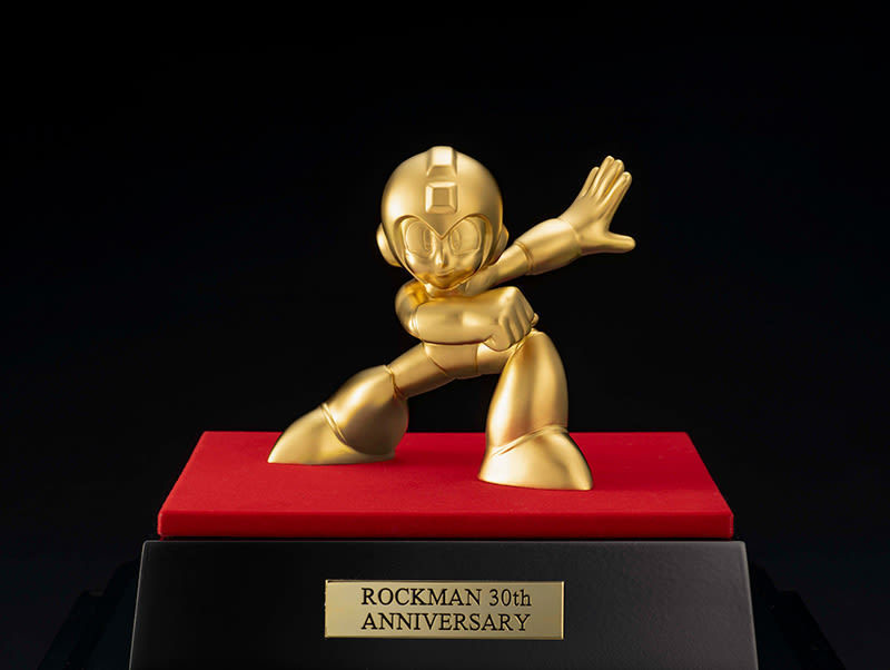 Así es la figura de oro de Mega Man que cuesta 18.000 euros