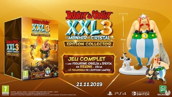 Asterix & Obelix XXL3: The Crystal Menhir is released on the 21st of November