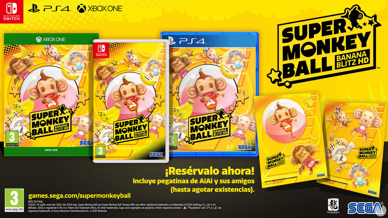 Super Monkey Ball: Banana Blitz HD sample gameplay video