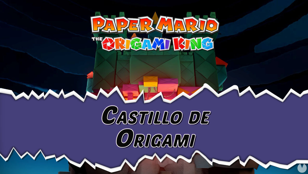 Castillo de Origami al 100% en Paper Mario: The Origami King - Paper Mario: The Origami King