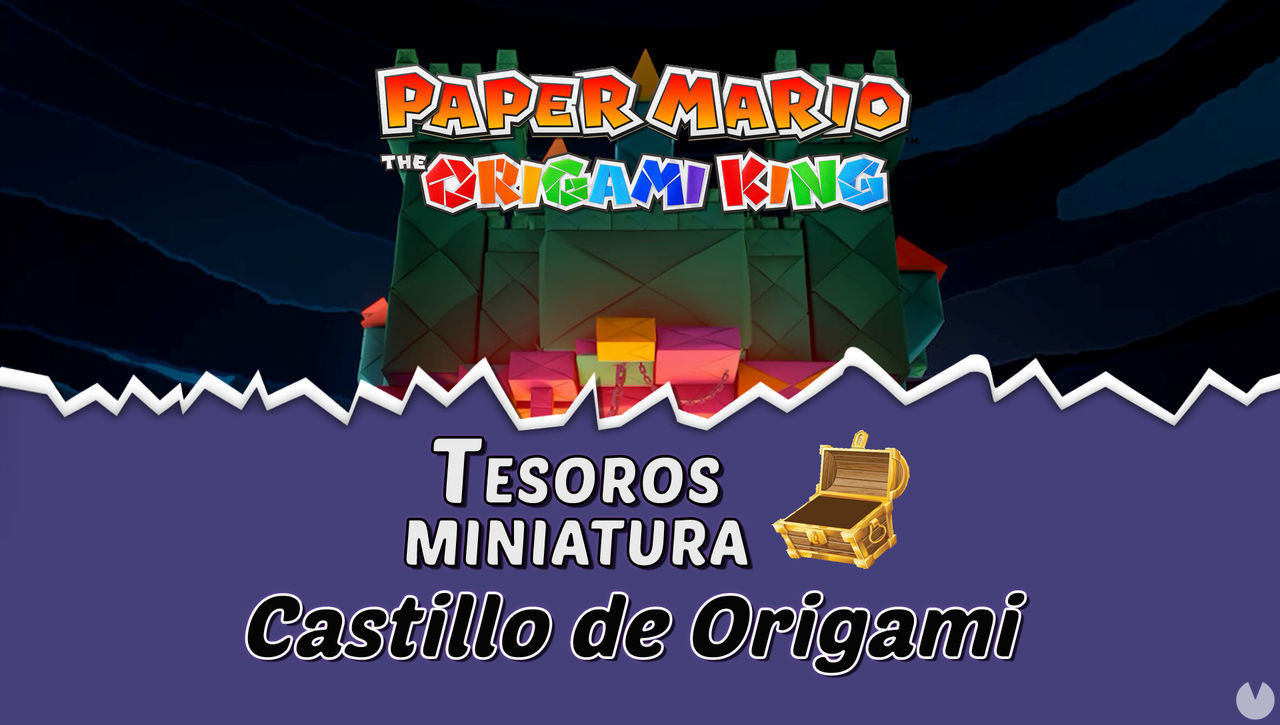 TODOS los tesoros en Castillo de Origami de Paper Mario The Origami King  - Paper Mario: The Origami King