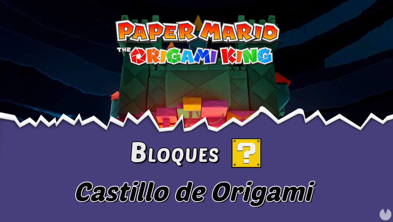 TODOS los bloques ? en Castillo de Origami de Paper Mario The Origami King - Paper Mario: The Origami King
