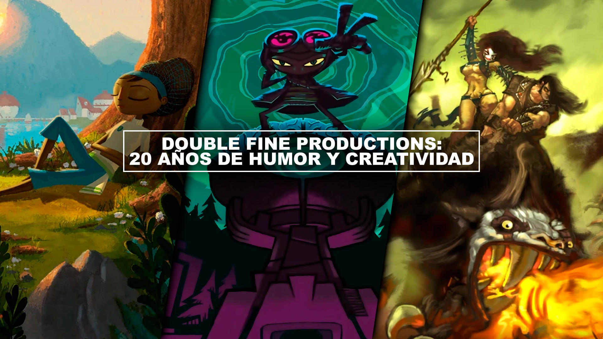 Double Fine Productions: 20 aos de humor y creatividad