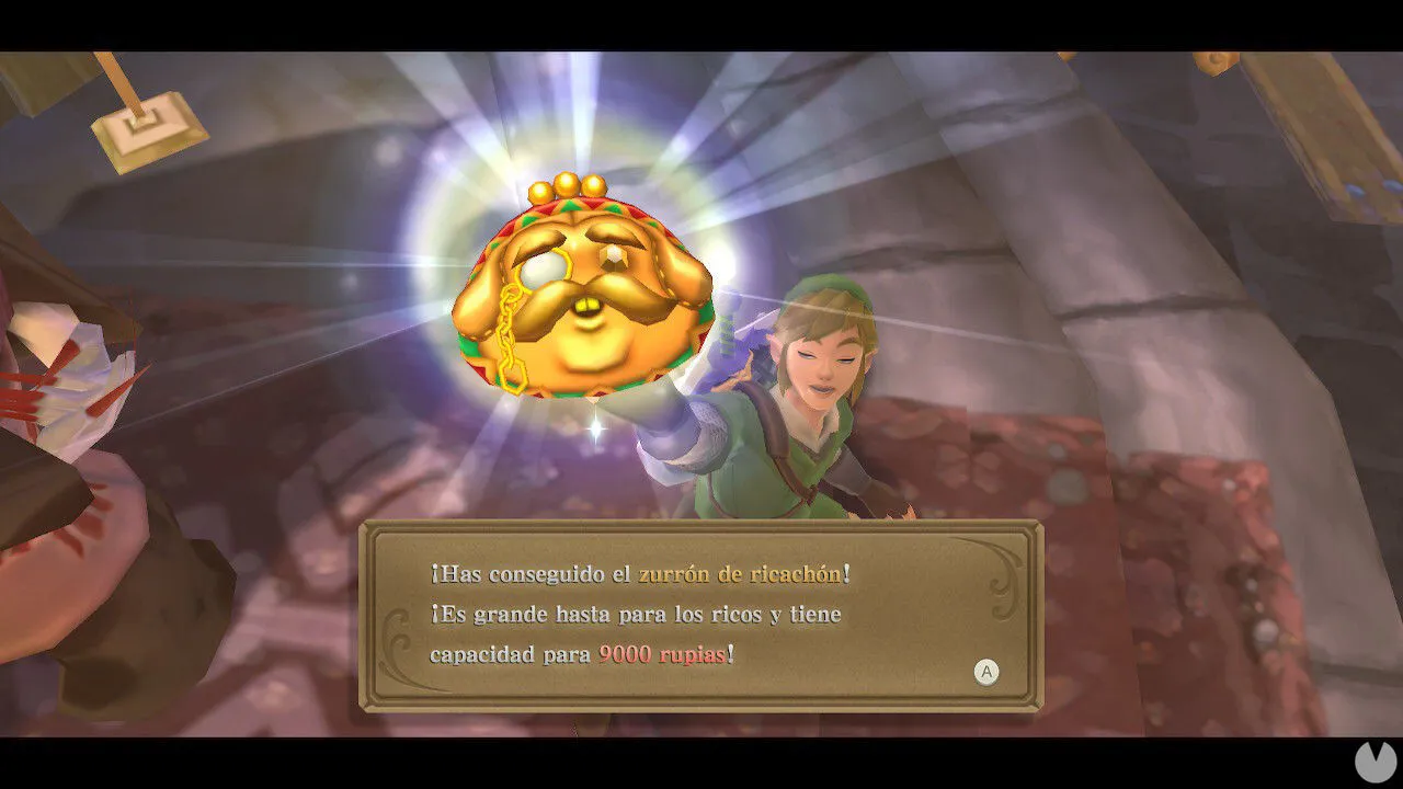 Solo haz tanque de ultramar Conseguir rupias rápidamente en The Legend of Zelda: Skyward Sword HD
