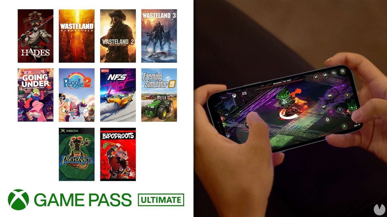 Nuevos juegos con controles táctiles en Xbox Game Pass.
