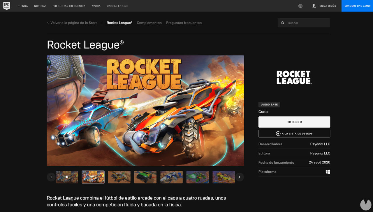Rocket League: Cómo descargar gratis en PC, PlayStation, Xbox y Nintendo