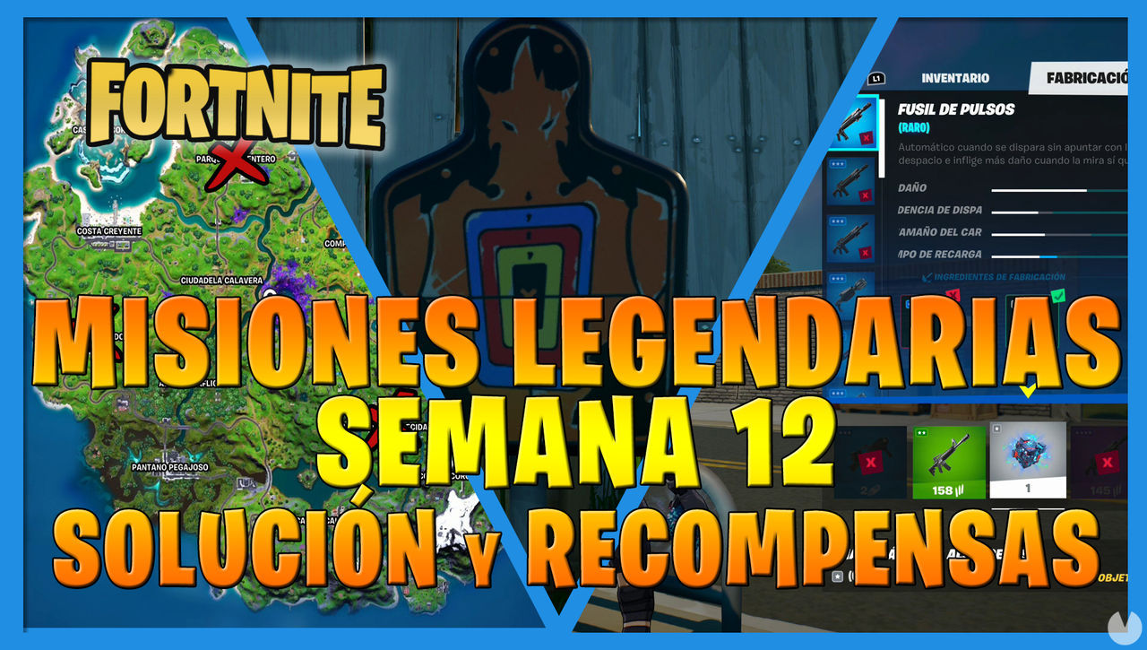 Fortnite T7: Misiones legendarias (Semana 12) - Solucin y recompensas - Fortnite Battle Royale