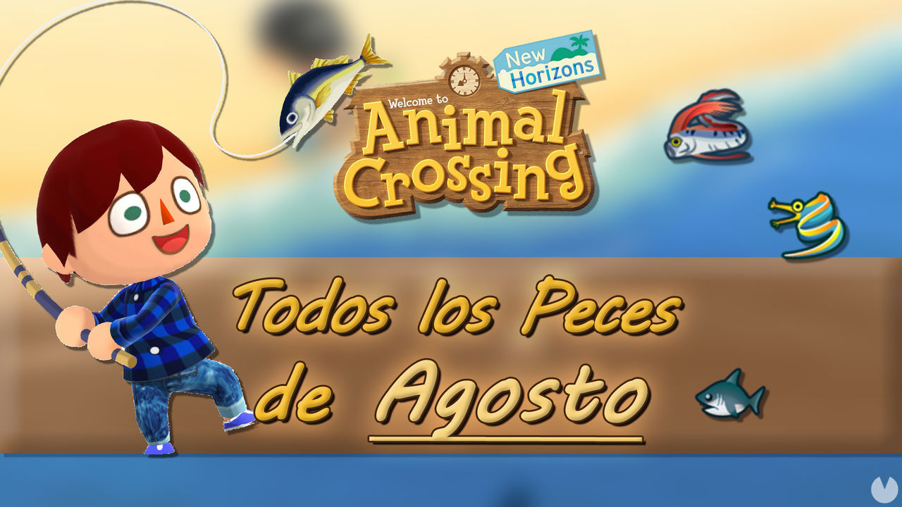 Animal Crossing New Horizons: Todos los Peces disponibles en agosto 2022