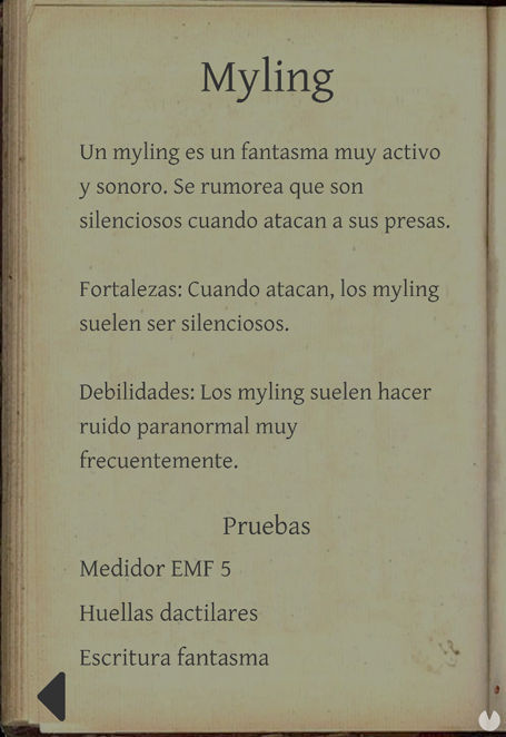 Phasmophobia - Cómo descubrir al Myling