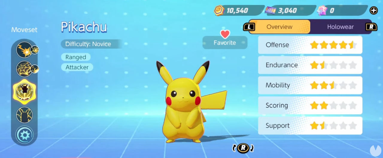 pokemon unite pikachu build