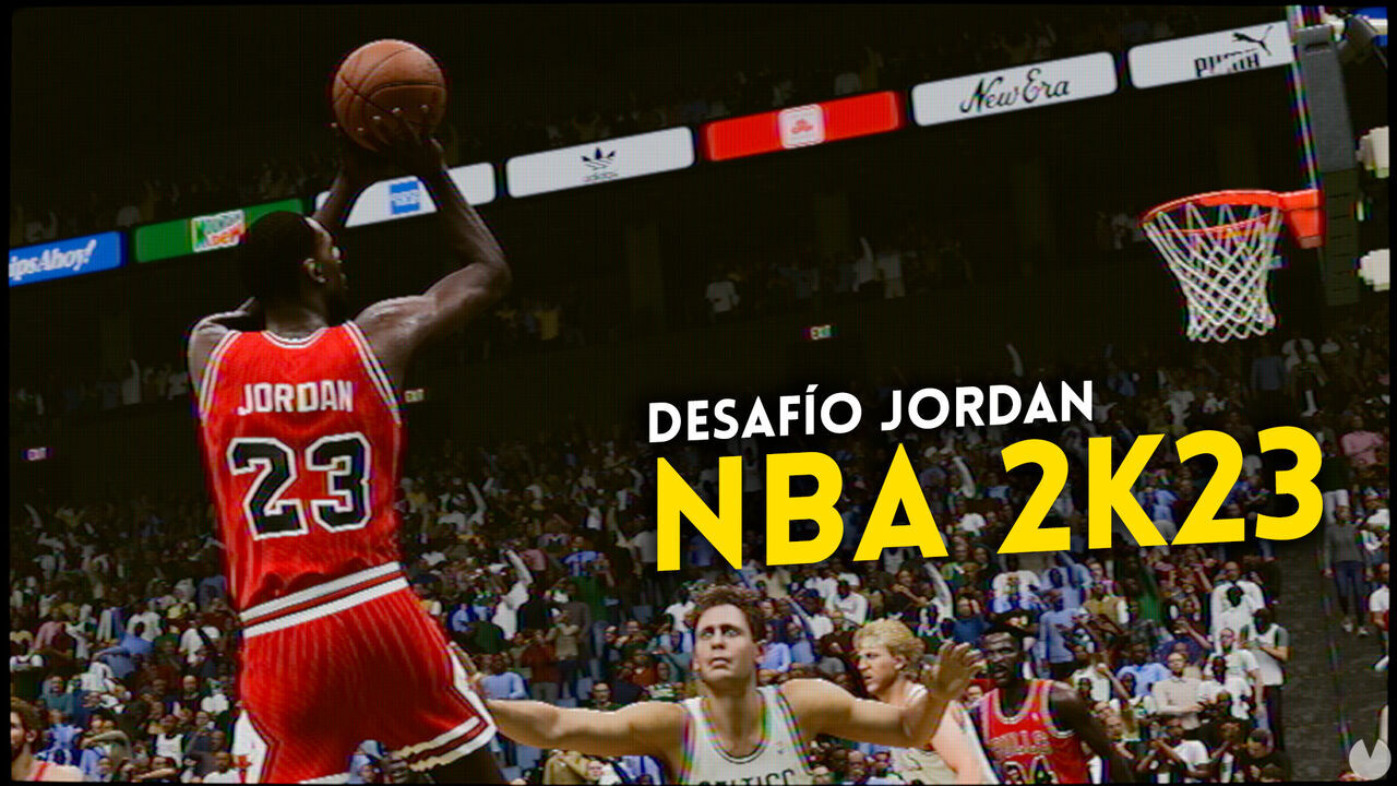 NBA 2K23 presenta el Desafío Jordan, 15 retos jugables que repasan la historia del mito