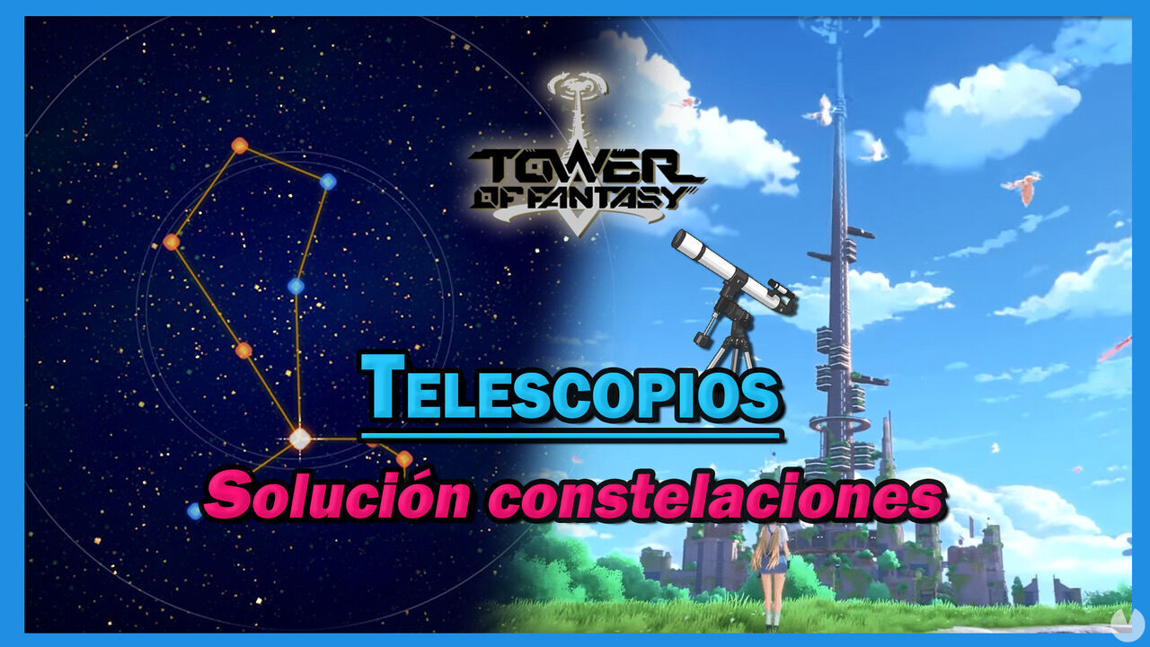 Tower of Fantasy: TODOS los telescopios y sus soluciones (Localizacin) - Tower of Fantasy