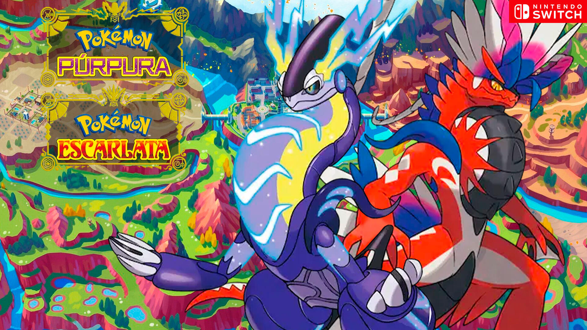 Pokémon Escarlata y Púrpura reaparece con fecha de lanzamiento
